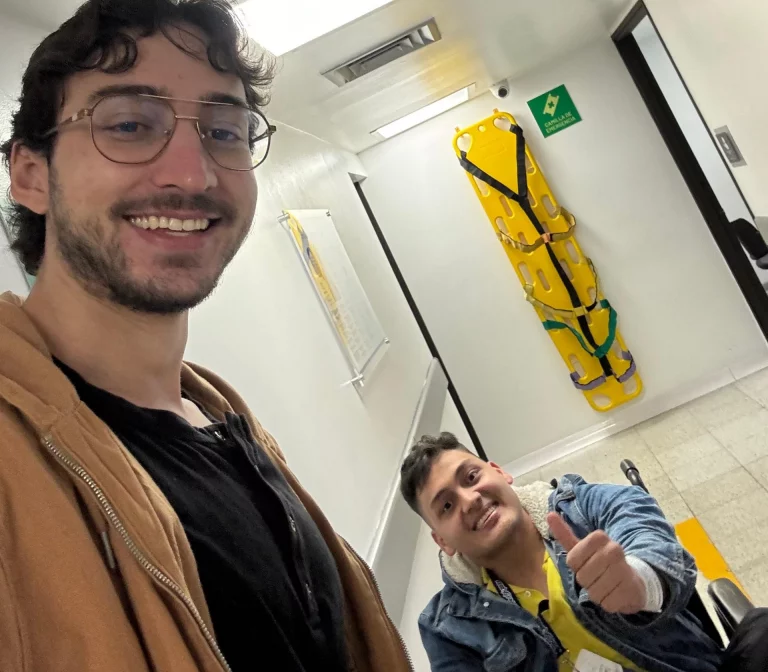 Discharged from Medellín clinic picture