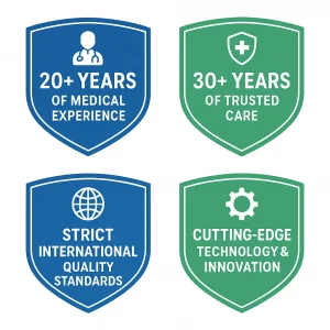 orthopedic care colombia - Trust badges