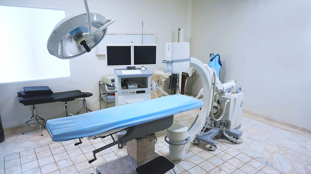 Sala de cirugía de la Clínica de Fracturas Palmira