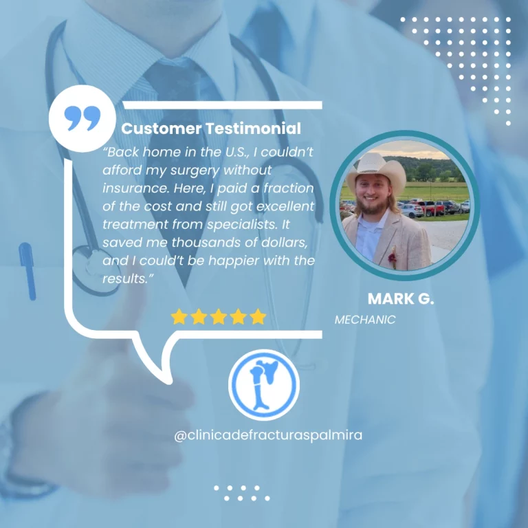 Customer story of treatment in Colombia