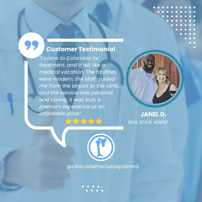 Customer story of treatment in Colombia